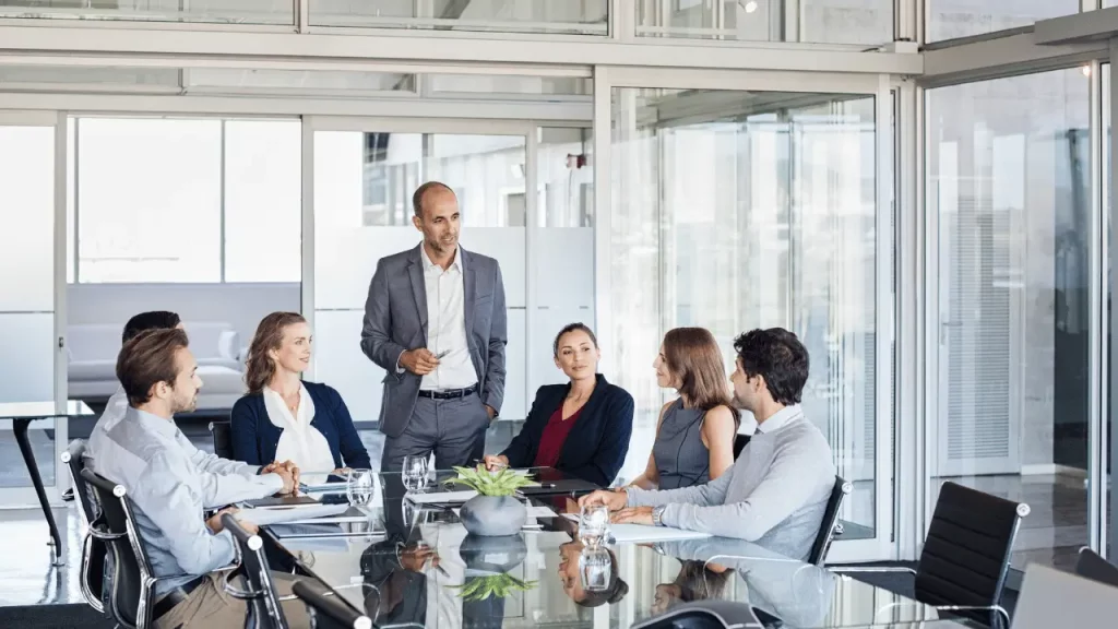 Reunião para discutir a curaoria de informação